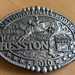 2010 Hesston NFR Commemorative Belt Buckle